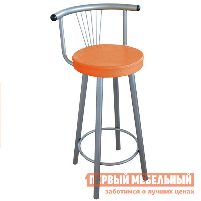 Барный стул  Стильве Металлик Оранжевый Амис 62635