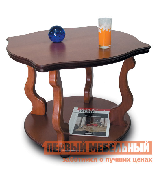 Журнальный стол из массива дерева Мебелик Берже-4