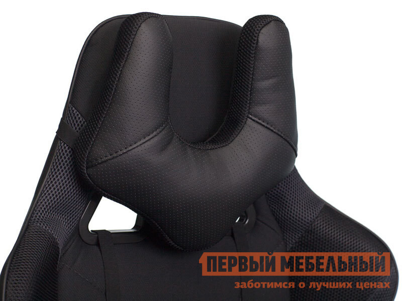 Игровое кресло  VIKING 4 AERO Черный, искусственная кожа/ткань от Первый Мебельный