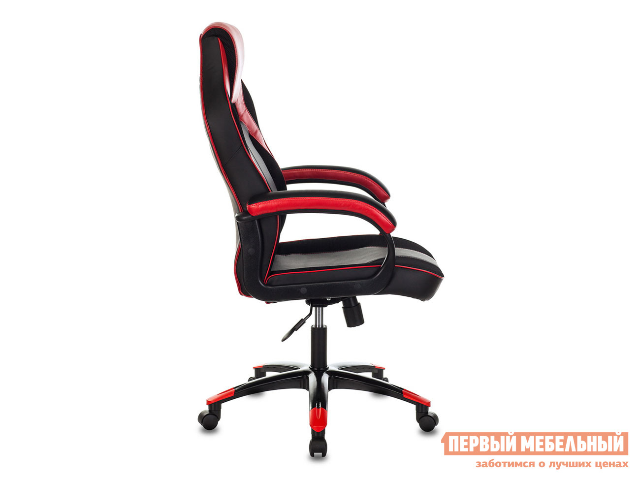 Игровое кресло  VIKING 2 AERO BL+RED черный / красный искусственная кожа от Первый Мебельный
