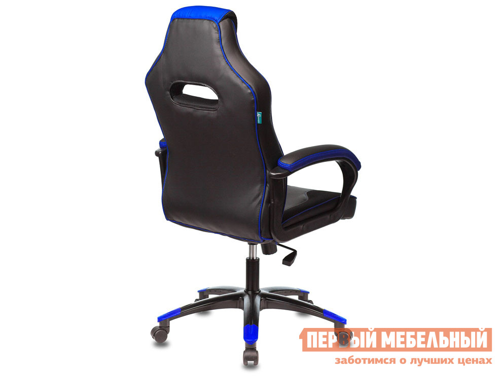 Игровое кресло  VIKING 2 AERO BL+BLUE черный / синий искусственная кожа от Первый Мебельный