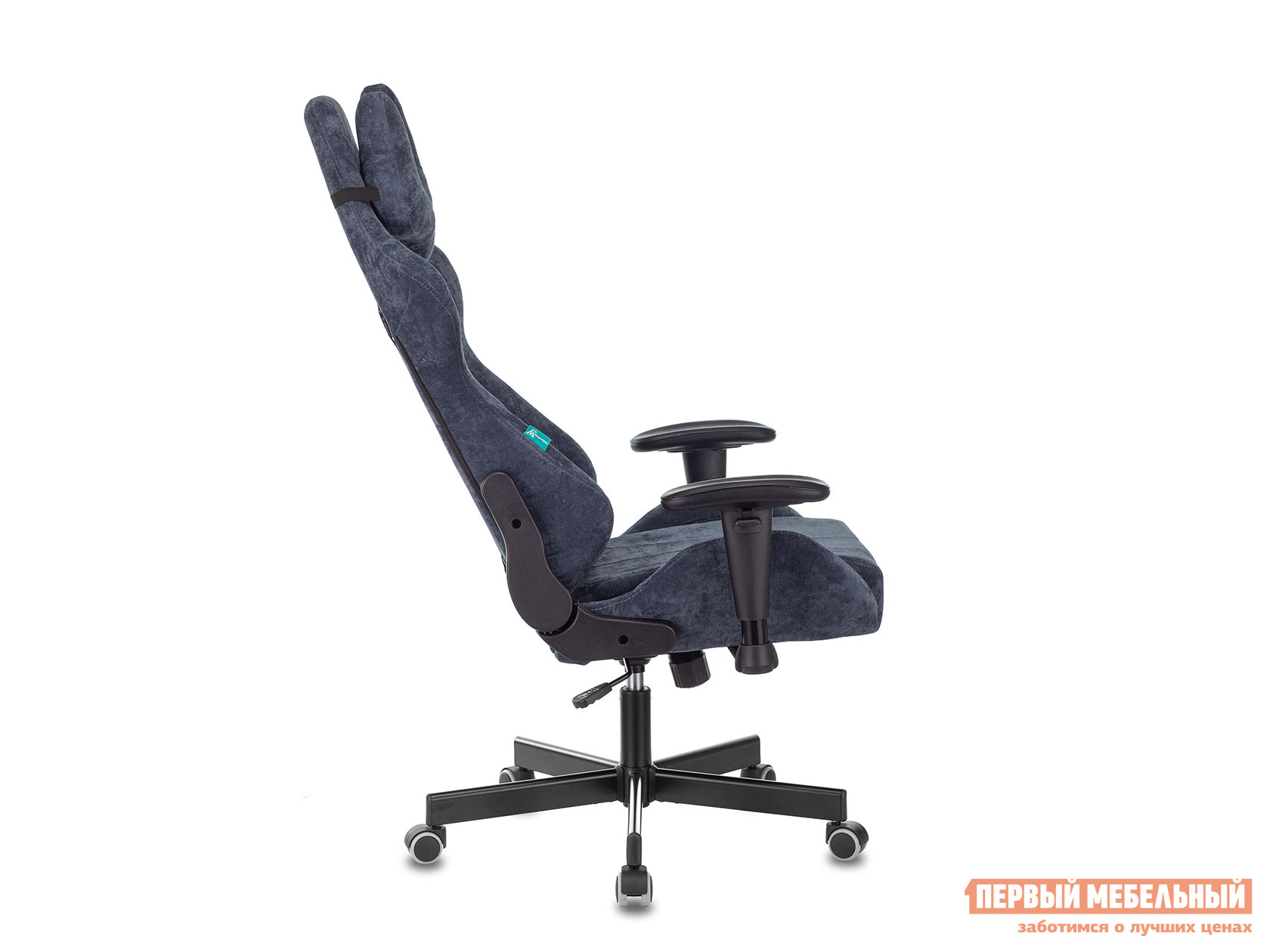 Игровое кресло  VIKING KNIGHT LT Темно-синяя ткань LT27 от Первый Мебельный