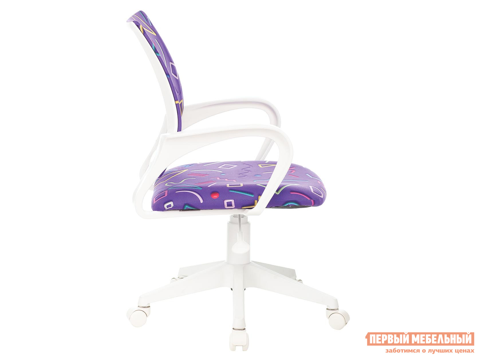 Детское компьютерное кресло  KD-W4 Фиолетовый, ткань от Первый Мебельный
