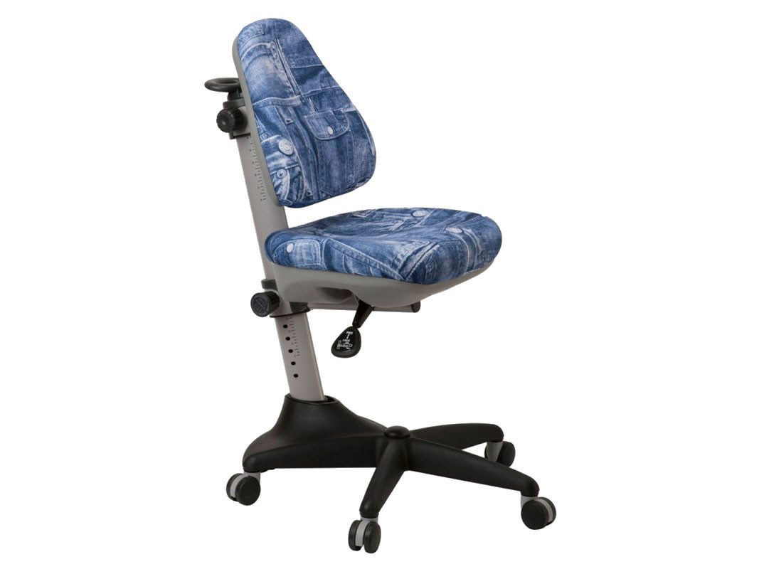 Детское компьютерное кресло  KD-2 50-31 синий джинса от Первый Мебельный