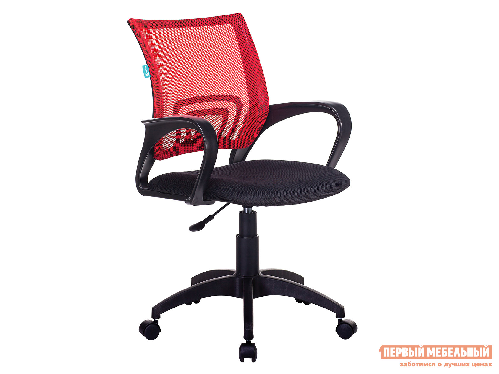Офисное кресло  CH-695NLT TW-11 Черный, ткань / TW-35N Красный, сетка от Первый Мебельный