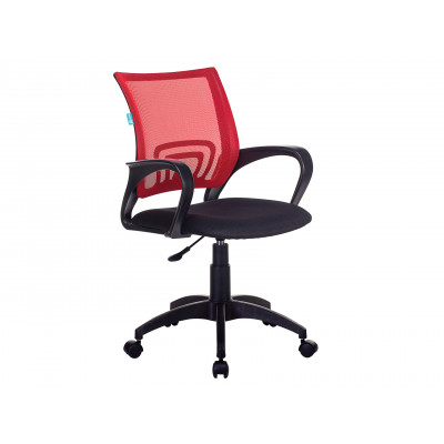 Офисное кресло  Офисное кресло CH-695NLT TW-11 Черный, ткань / TW-35N Красный, сетка