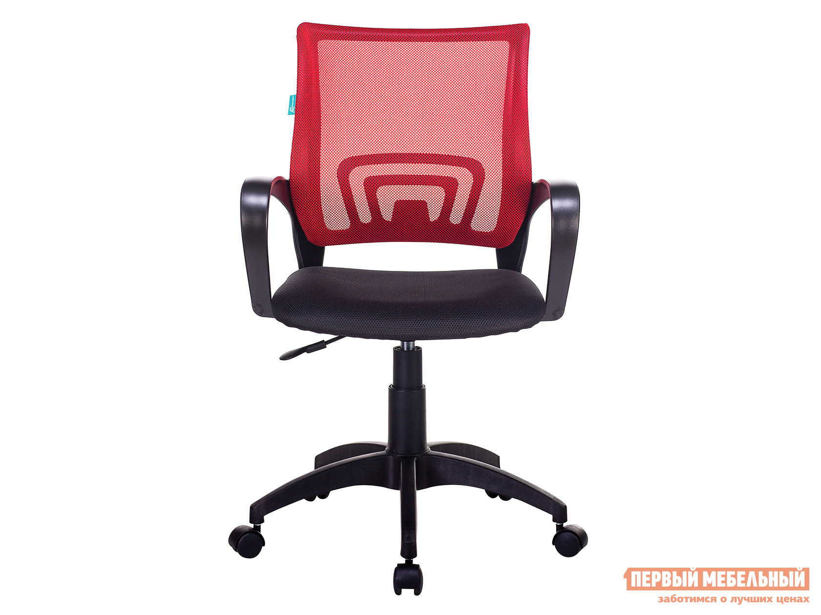 Офисное кресло  CH-695NLT TW-11 Черный, ткань / TW-35N Красный, сетка от Первый Мебельный