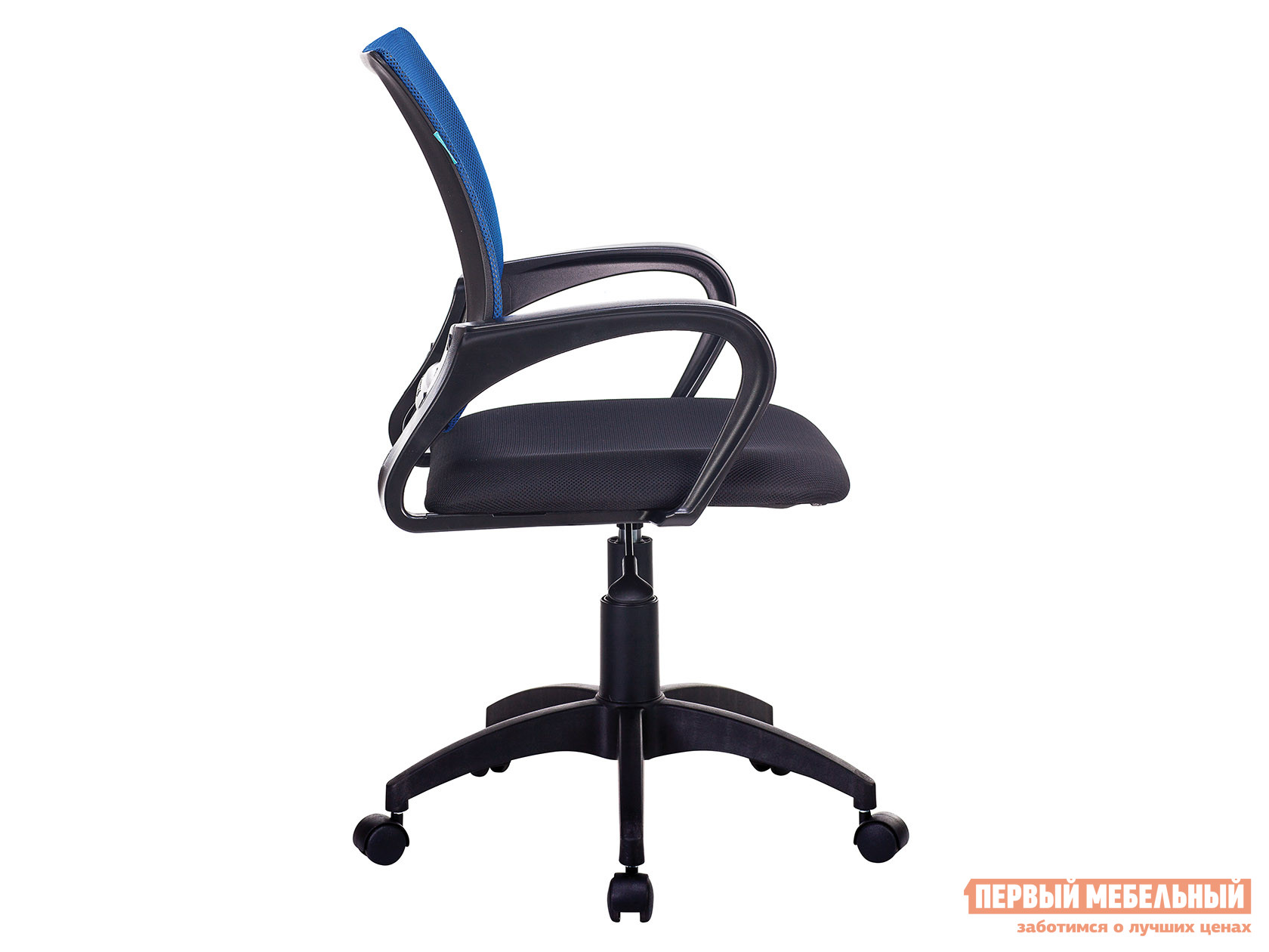 Офисное кресло  CH-695NLT TW-11 Черный, ткань / TW-05 Синий, сетка от Первый Мебельный