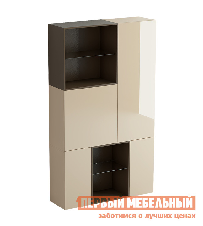 Стеллаж ОГОГО Обстановочка! Даймонд ДШ3 Светлый