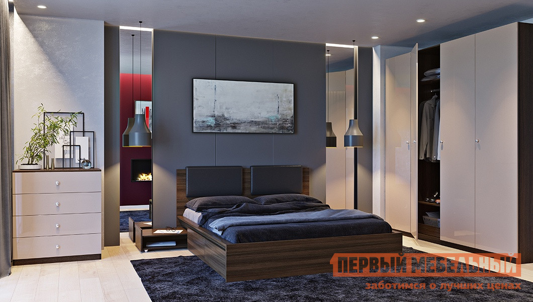 Спальный гарнитур ОГОГО Обстановочка! Уно К2