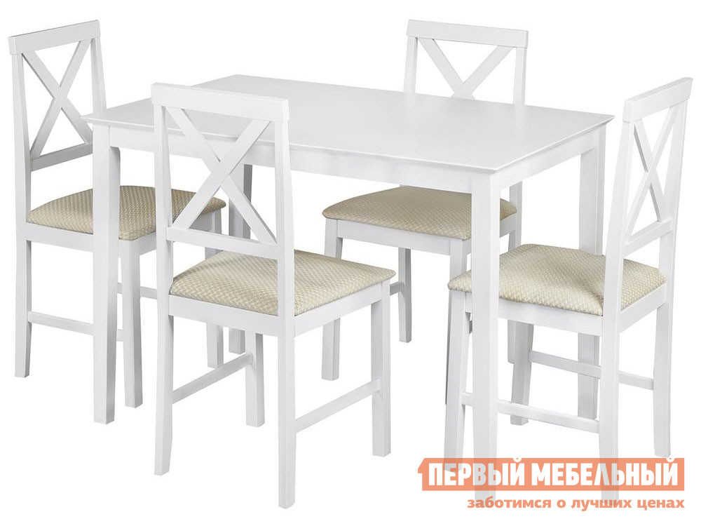 

Обеденная группа для столовой и гостиной Хадсон Ivory white / Кремовый (HE490-01), ткань, Белый, Хадсон Ivory white / Кремовый (HE490-01), ткань