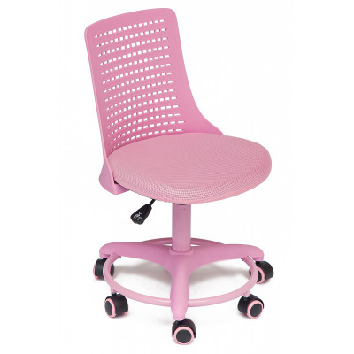 Детское компьютерное кресло  Kiddy Ткань (сетка), пластик, розовый
