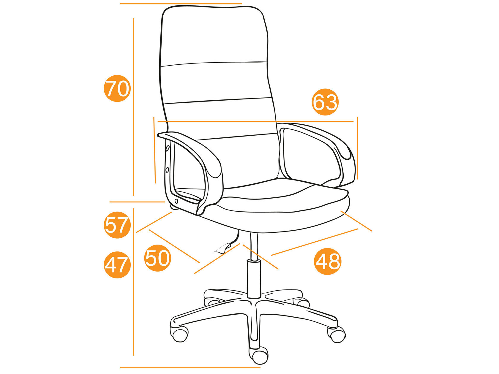 кресло компьютерное tetchair practic