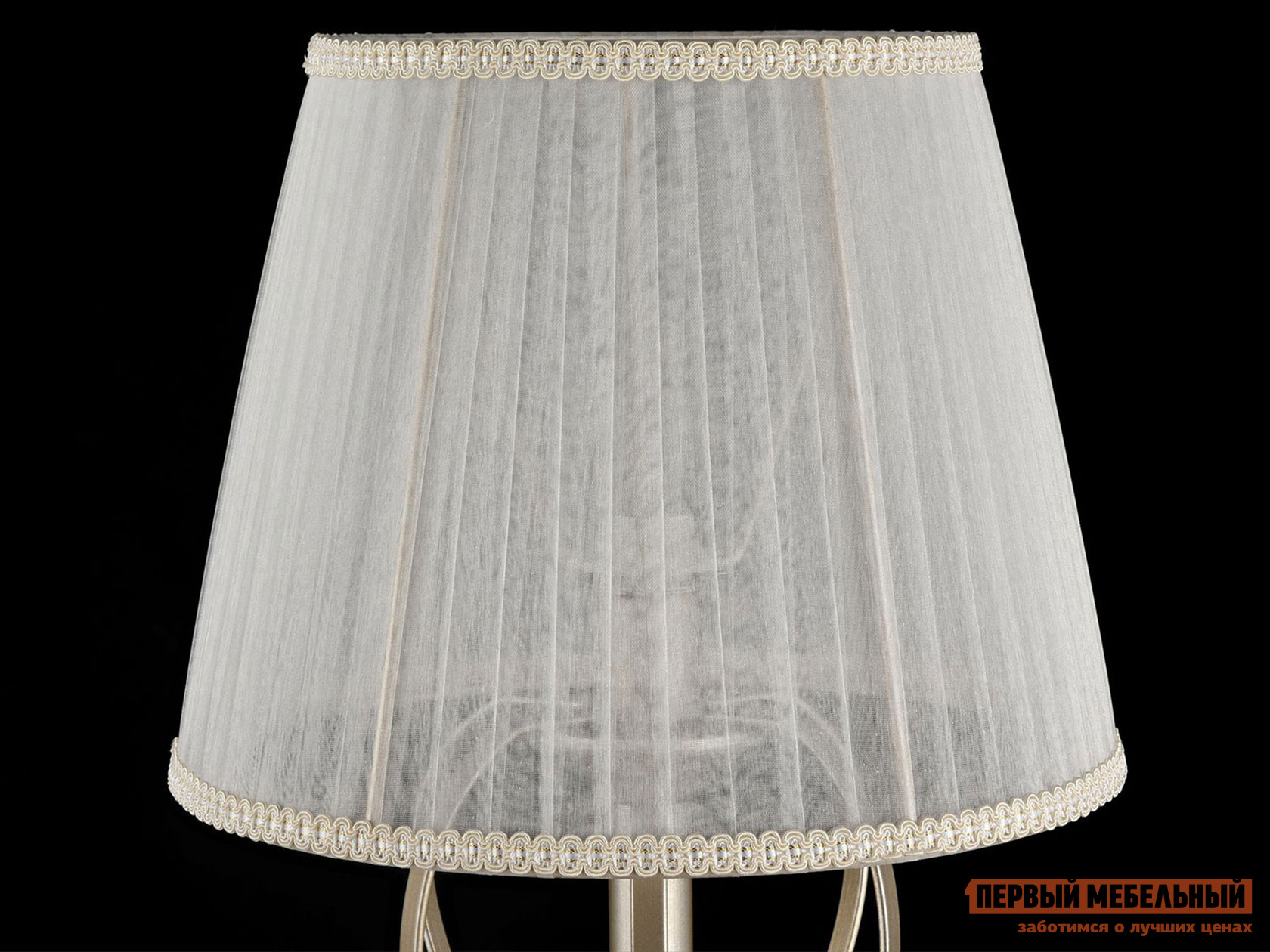 Настольная лампа  Симона FR2020-TL-01-BG Белый / Белое золото от Первый Мебельный