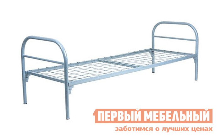 Фото Металлическая кровать МТМ КМ18 Серый. Купить с доставкой
