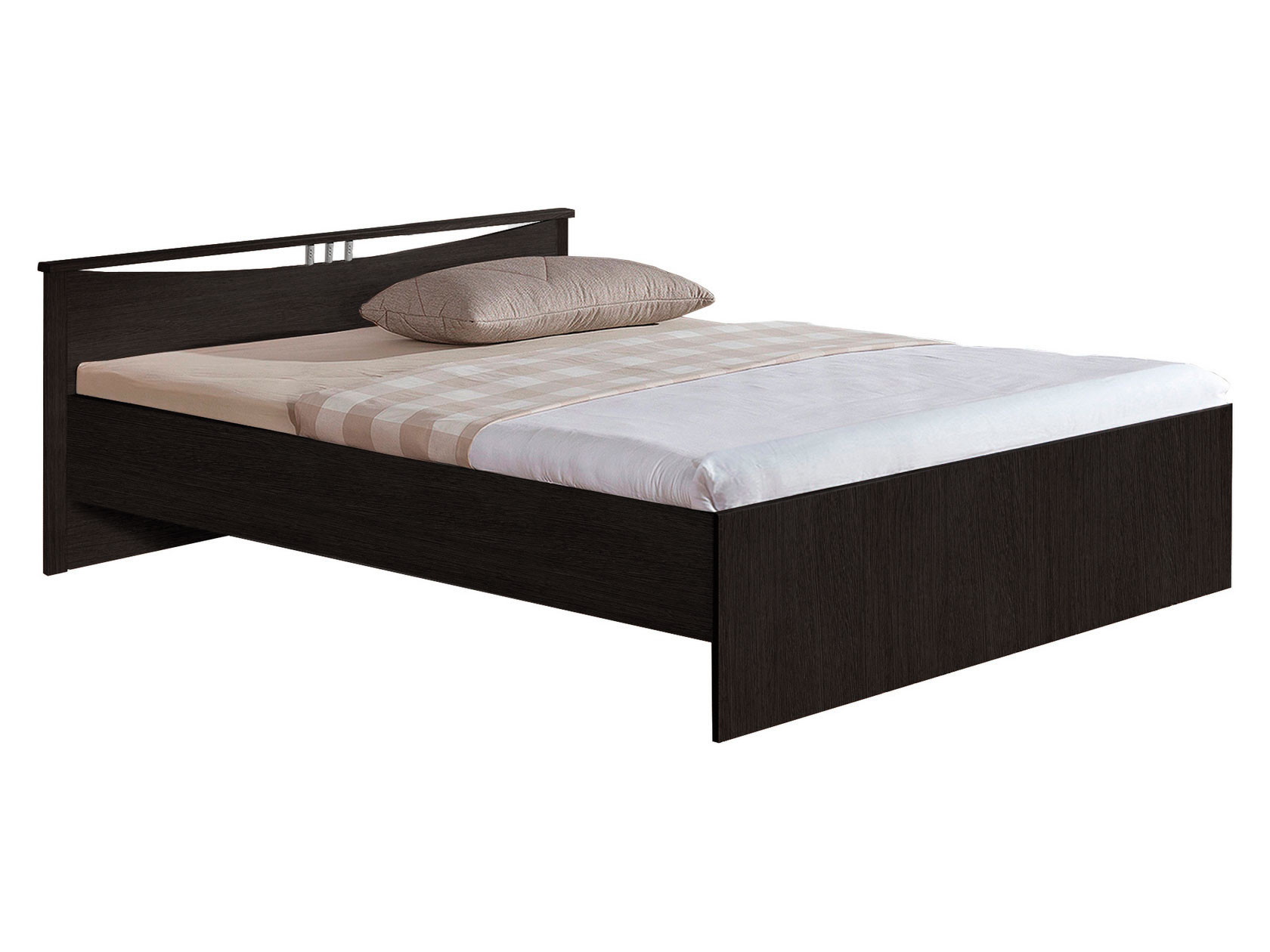 Двуспальная кровать  Кровать Мелисса Венге, 1600 Х 2000 мм