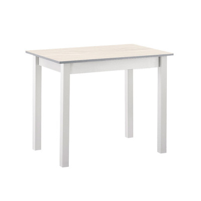 Кухонный стол  Стол обеденный прямая ножка Авола / Белый