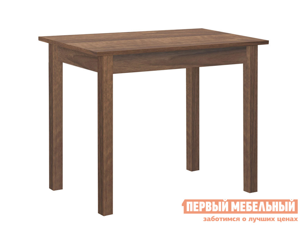 Кухонный стол  обеденный прямая ножка Орех Боровичи 101083