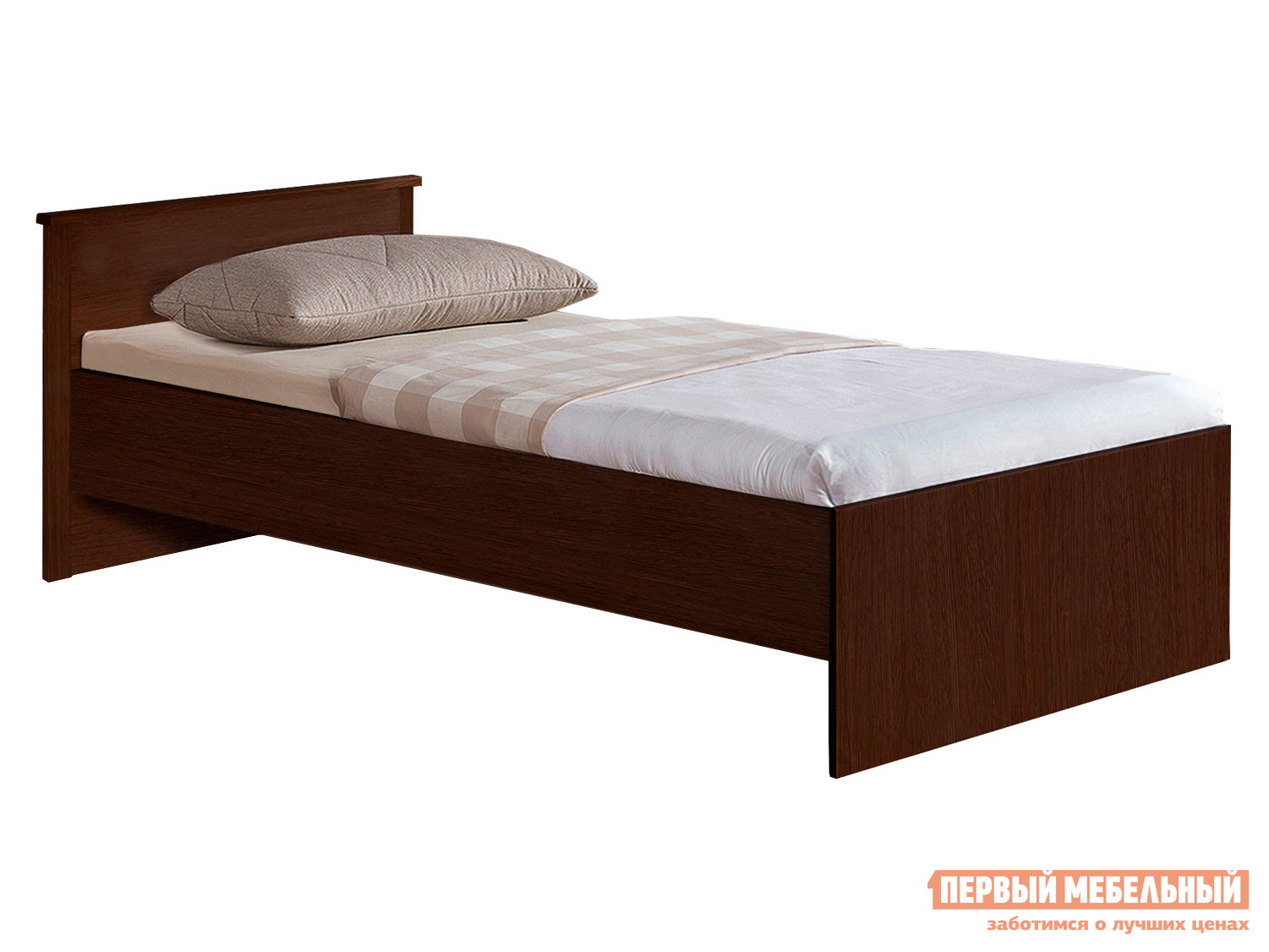 Односпальная кровать  Мелисса Венге, 800 Х 2000 мм Боровичи 95925