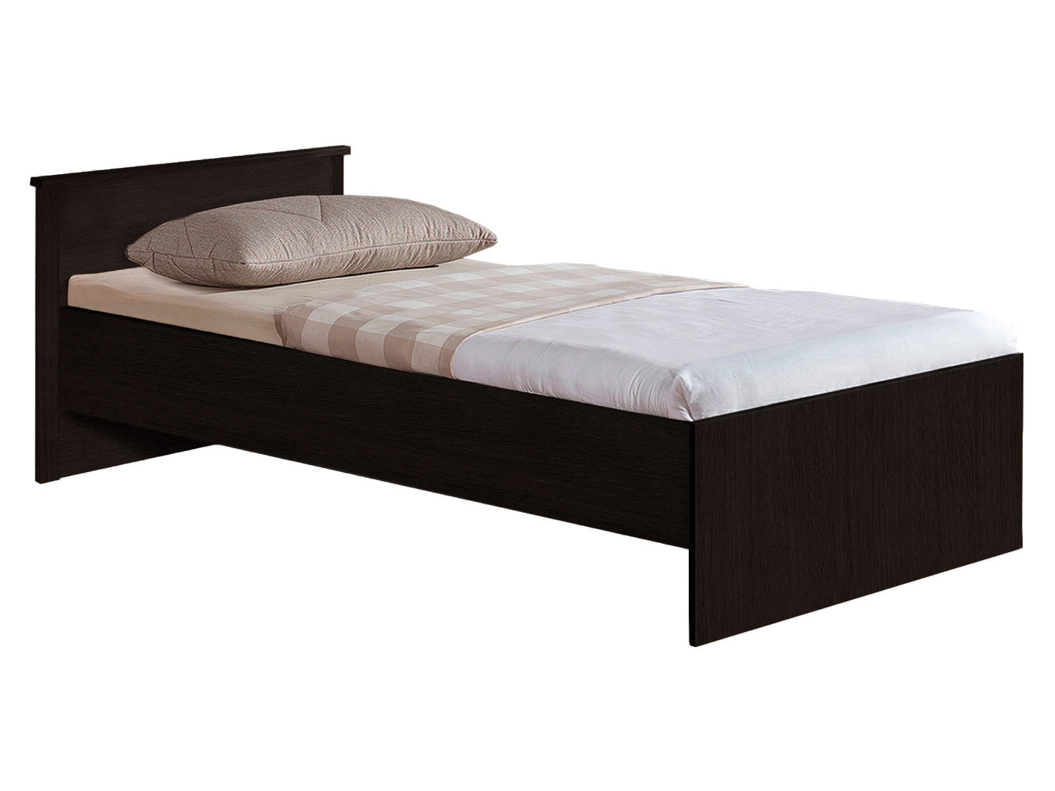 Односпальная кровать  Мелисса Венге, 80х200 см