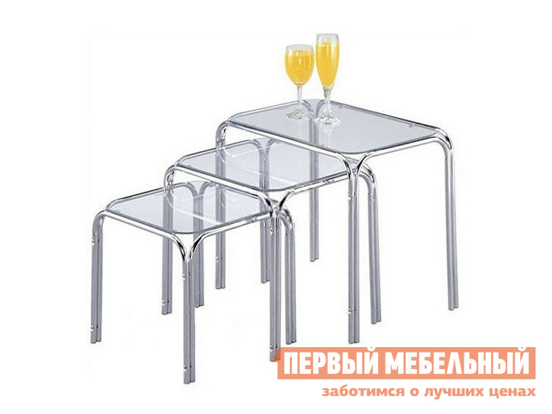 

Сервировочный столик 60129 ЕР Хром, Серый, 60129 ЕР Хром