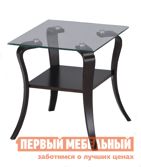 Журнальный столик со стеклянной столешницей Red and Black 0941-G SR