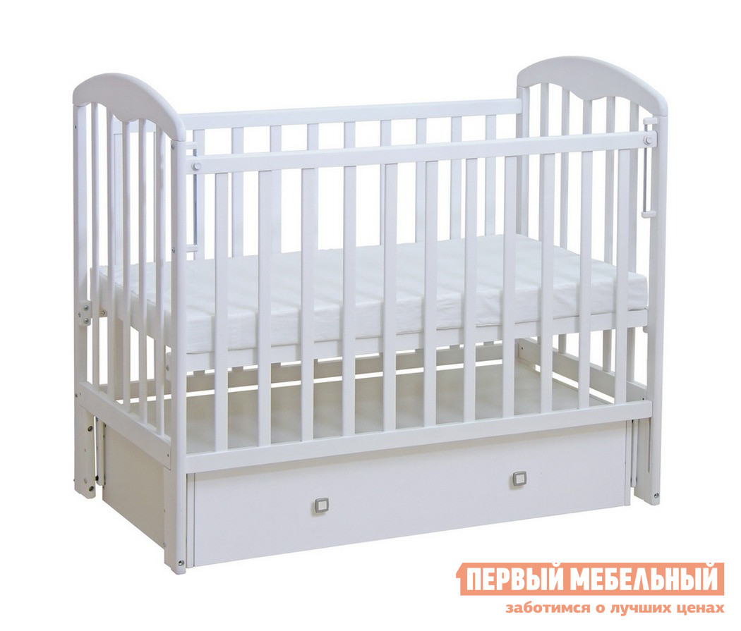 Кроватка для новорожденных  Фея 328 Белый 84700