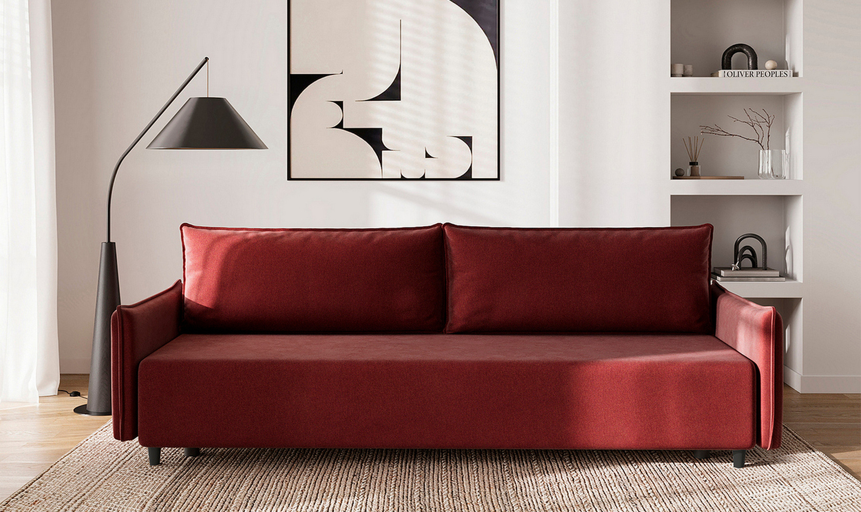 Лучшие прямые диваны: популярные модели для самых разных задач